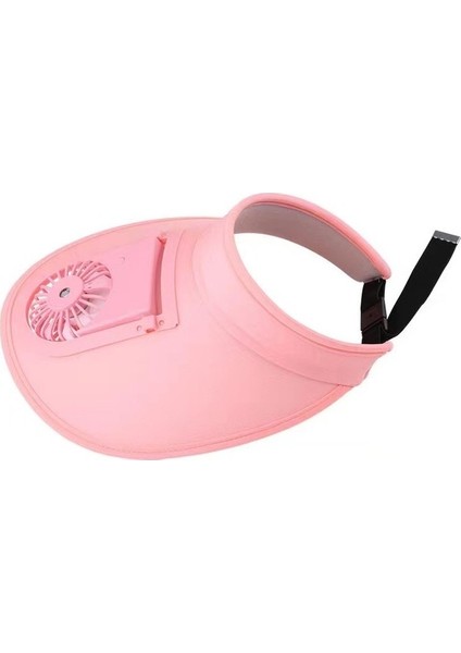 Fanlı Açık Güneş Şapkası (Yurt Dışından)