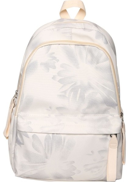 Sırt Koyu Çiçek Açık Sırt Okul Ortaokul Kızları Büyük Kapasiteli Lise Öğrencileri Tarzı Çantası (Yurt Dışından)