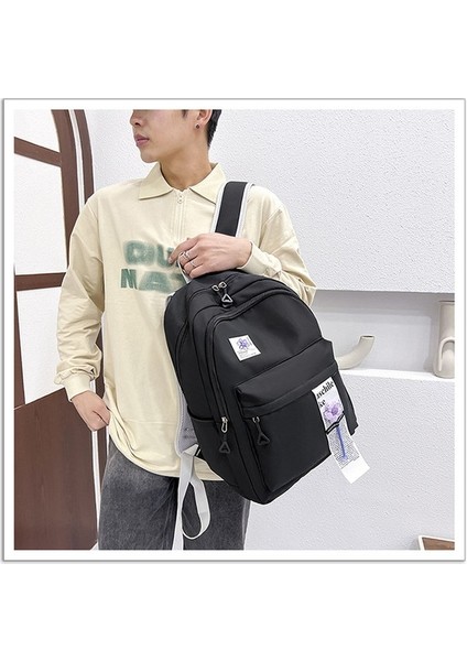 Yeni Moda ve Modaya Uygun, Büyük Kapasiteli Lise ve Ortaokul Öğrencileri Çift Okul Çantası, Kampüs, Çok Yönlü ve Dayanıklı Sırt Çantası (Yurt Dışından) indirimleri