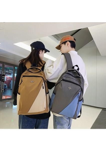 Okul Erkek Ortaokul Öğrencisi Büyük Kapasiteli Lise Üniversite Öğrencisi Sırt Kadın Nötr Sırt Çantası (Yurt Dışından) fırsatları