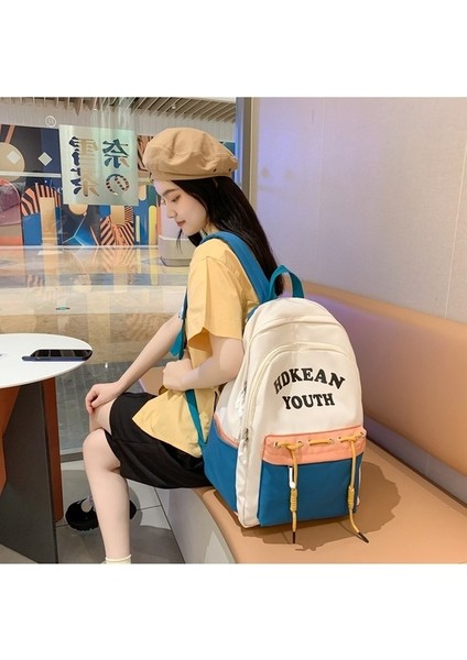 Lise Örgülü Halat Sırt Ortaokul Öğrencileri Büyük Kapasiteli Okul Kadın Ortaokul Öğrencileri Hit Renkli Sırt Çantası (Yurt Dışından) modelleri