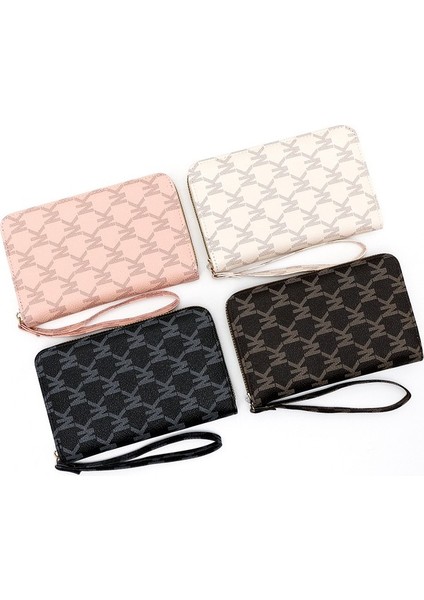 Bayanlar Cüzdan Iş Başlangıç Büyük Kapasiteli Fermuarlı Cüzdan Orta Uzunluk Clutch (Yurt Dışından) fiyatları