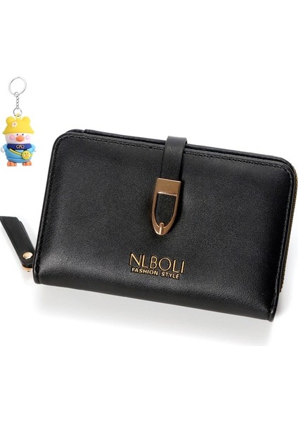 Basit ve Moda Bayan Cüzdanı Büyük Kapasiteli Sertifika Saklama Kartı Tutucu Kadın Bozuk Para Cüzdanı (Yurt Dışından) fiyatları