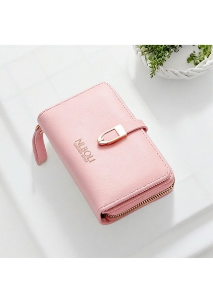 Basit ve Moda Bayan Cüzdanı Büyük Kapasiteli Sertifika Saklama Kartı Tutucu Kadın Bozuk Para Cüzdanı (Yurt Dışından) modelleri