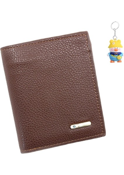 Erkek Cüzdanı Basit Gündelik Erkek Cüzdanı Para Cüzdanı Erkek Kısa Para Cüzdanı (Yurt Dışından)