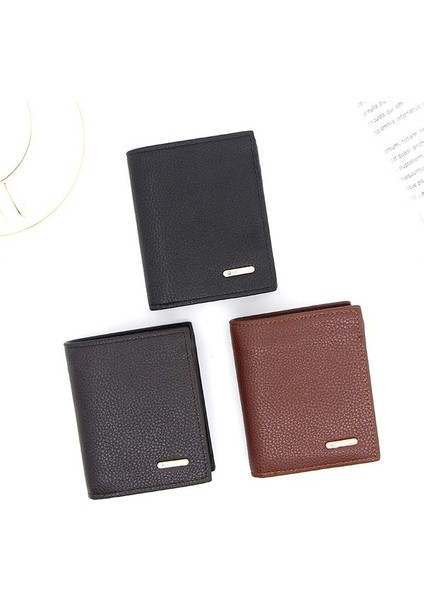 Erkek Cüzdanı Basit Gündelik Erkek Cüzdanı Para Cüzdanı Erkek Kısa Para Cüzdanı (Yurt Dışından) fiyatları