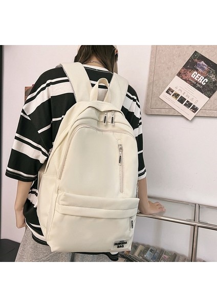 Sırt Kadın Rahat Öğrenci Seyahat Sırt Açık Hava Büyük Kapasiteli Kampüs Sırt Erkek Çantası (Yurt Dışından) modelleri