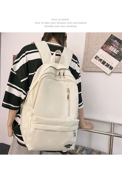 Sırt Kadın Rahat Öğrenci Seyahat Sırt Açık Hava Büyük Kapasiteli Kampüs Sırt Erkek Çantası (Yurt Dışından) indirimleri