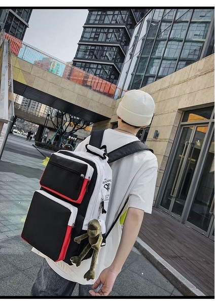 Moda Sırt Kadın Üniversite Öğrencisi Okul Ortaokul Öğrencisi Büyük Kapasiteli Bilgisayar Sırt Çantası (Yurt Dışından) fırsatları