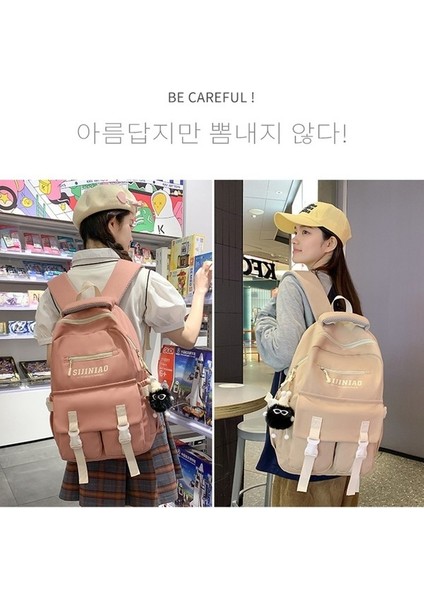 Ortaokul Öğrencileri Için Okul Çantaları 2023 Yeni Kore Versiyonu Modaya Uygun Tüm Maç Sırt Çantası Basit Rahat Büyük Kapasiteli Seyahat Sırt Çantası (Yurt Dışından) fiyatları