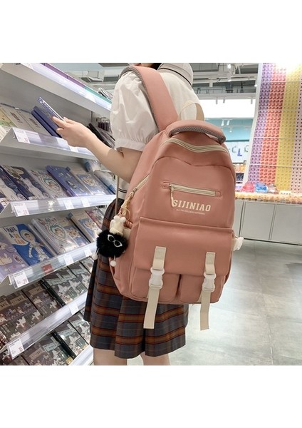 Ortaokul Öğrencileri Için Okul Çantaları 2023 Yeni Kore Versiyonu Modaya Uygun Tüm Maç Sırt Çantası Basit Rahat Büyük Kapasiteli Seyahat Sırt Çantası (Yurt Dışından) modelleri