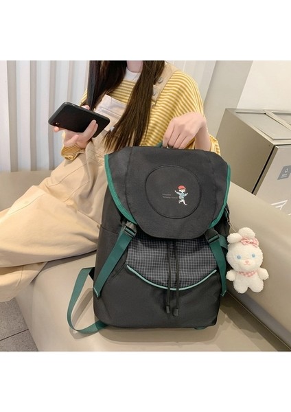 Ortaokul Öğrencisi Vahşi Sırt Büyük Kapasiteli Okul Çantası (Yurt Dışından) modelleri