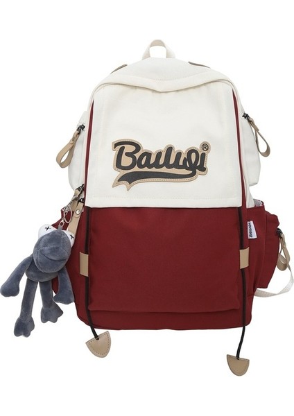 Sırt Erkek Lise Öğrencisi Okul Büyük Kapasiteli Öğrenci Okul Kadın Rahat Sırt Büyük Boy Çantası (Yurt Dışından)