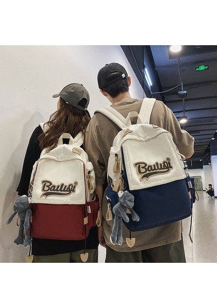 Sırt Erkek Lise Öğrencisi Okul Büyük Kapasiteli Öğrenci Okul Kadın Rahat Sırt Büyük Boy Çantası (Yurt Dışından) fiyatları