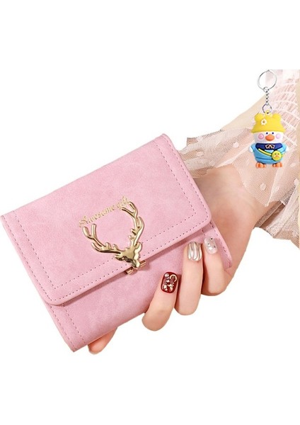 Kısa Cüzdan Kadın Üç Işkence Kum Karikatür Sevimli Para Cüzdan Kart Tutucu (Yurt Dışından) fiyatları
