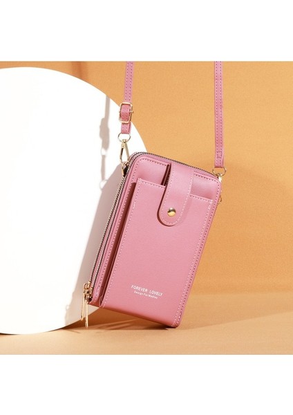 Bayan Cüzdan Omuz Crossbody Çanta Çok Fonksiyonlu Telefon Çantası (Yurt Dışından)