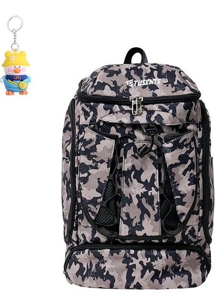 Sırt Çantası Eğlence Seyahat Büyük Kapasiteli Basketbol Çantası Erkek (Yurt Dışından)