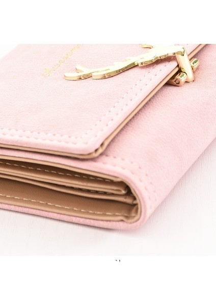 Kısa Cüzdan Kadın Üç Işkence Kum Karikatür Sevimli Para Cüzdan Kart Tutucu (Yurt Dışından) fırsatları