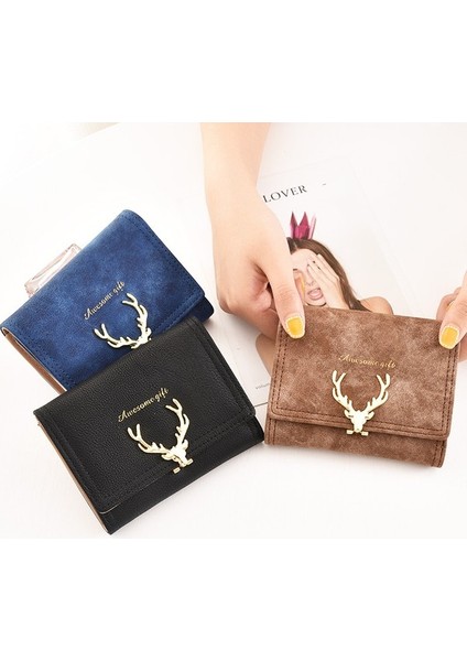 Kısa Cüzdan Kadın Üç Işkence Kum Karikatür Sevimli Para Cüzdan Kart Tutucu (Yurt Dışından) indirimleri