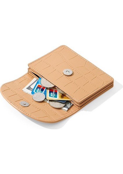 Moda Basit Öğrenci Sevimli Kısa Bayan Cüzdan Çoklu Kart Yuvası Kompakt Değişim Çantası (Yurt Dışından) fiyatları