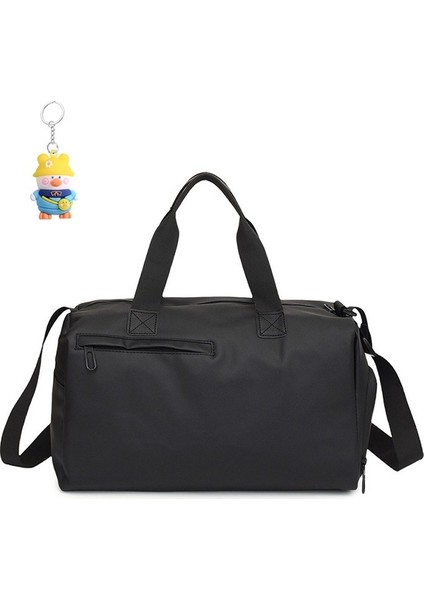 Büyük Kapasiteli Basit Taşınabilir Seyahat Çantası Islak ve Kuru Ayırma Fitness Spor Çantası Erkek ve Kadın Dışarı (Yurt Dışından)