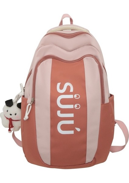 Okul Çantaları Okul Tarzı Ortaokul Lise Öğrencileri Kampüs Sırt Çantası Rahat Alfabe Moda Lise Renk Renk Sırt Çantası (Yurt Dışından)