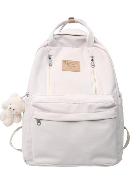 Okul Çantası Kadın Ortaokul Öğrencisi Orta Okul Öğrencisi Büyük Kapasiteli Sırt Çantası Seyahat Üniversite Öğrencisi Basit Ins Çok Yönlü Erkek Sırt Çantası (Yurt Dışından)