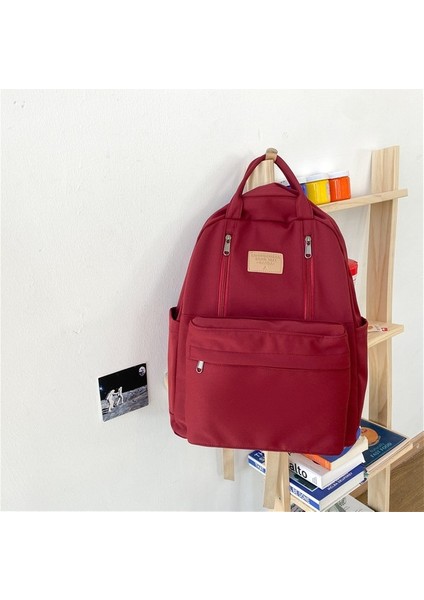 Okul Çantası Kadın Ortaokul Öğrencisi Orta Okul Öğrencisi Büyük Kapasiteli Sırt Çantası Seyahat Üniversite Öğrencisi Basit Ins Çok Yönlü Erkek Sırt Çantası (Yurt Dışından) fırsatları