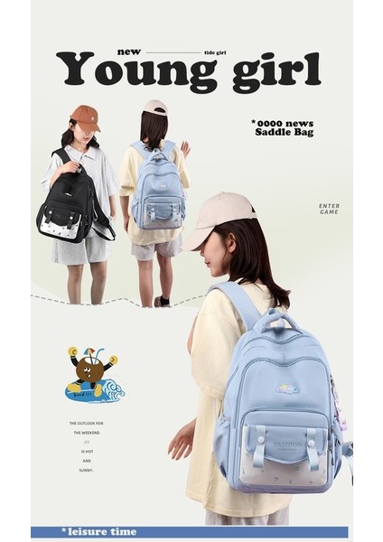 Ortaokul Lise Öğrencisi Okul Büyük Kapasiteli Aydınlatma Bilgisayar Sırt Çantası (Yurt Dışından) indirimleri