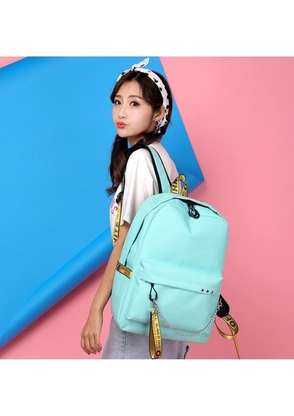 USB Şarj Okul Erkek ve Kız Öğrenci Sırt Çantası (Yurt Dışından)