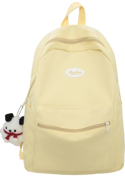 Basit Düz Renk Üniversite Öğrenci Sırt Çantası 2023 Ortaokul ve Lise Öğrencileri Için Yeni Okul Sırt Çantası (Yurt Dışından)