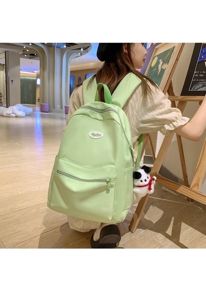 Basit Düz Renk Üniversite Öğrenci Sırt Çantası 2023 Ortaokul ve Lise Öğrencileri Için Yeni Okul Sırt Çantası (Yurt Dışından) modelleri