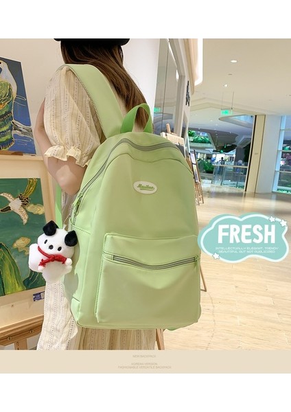Basit Düz Renk Üniversite Öğrenci Sırt Çantası 2023 Ortaokul ve Lise Öğrencileri Için Yeni Okul Sırt Çantası (Yurt Dışından) fırsatları