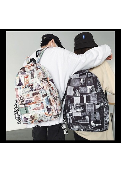 Kişilik Sırt Orta ve Lise Öğrencisi Okul Kadın Açık Büyük Kapasiteli Eğlence Seyahat Sırt Erkek Çantası (Yurt Dışından) fiyatları