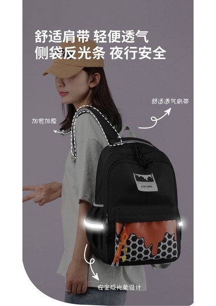 2023 Yeni Ilkokul Öğrencisi Okul Çantası Kadın Dördüncü, Beşinci ve Altıncı Sınıf Ortaokul Öğrencileri Hafif Çok Katmanlı Tüm Maç Sırt Çantası (Yurt Dışından) fırsatları