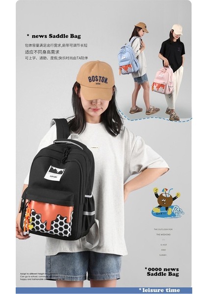 2023 Yeni Ilkokul Öğrencisi Okul Çantası Kadın Dördüncü, Beşinci ve Altıncı Sınıf Ortaokul Öğrencileri Hafif Çok Katmanlı Tüm Maç Sırt Çantası (Yurt Dışından) indirimleri