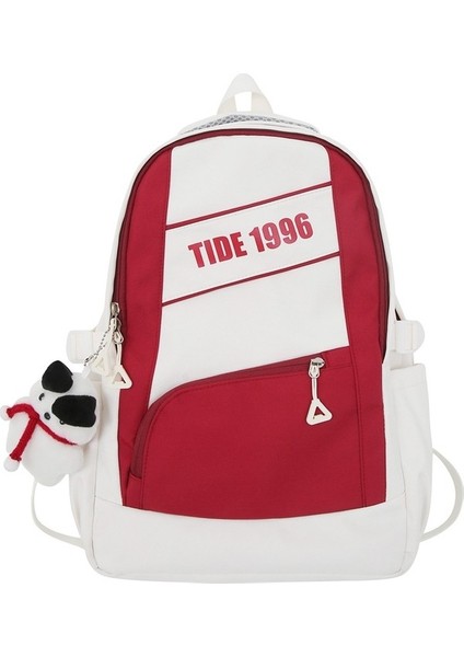 Sırt Çantası Moda Üniversite Öğrencisi Ortaokul Çantası Kampüs Tarzı Büyük Kapasiteli Bilgisayar Sırt Çantası Kadınlar Için (Yurt Dışından)