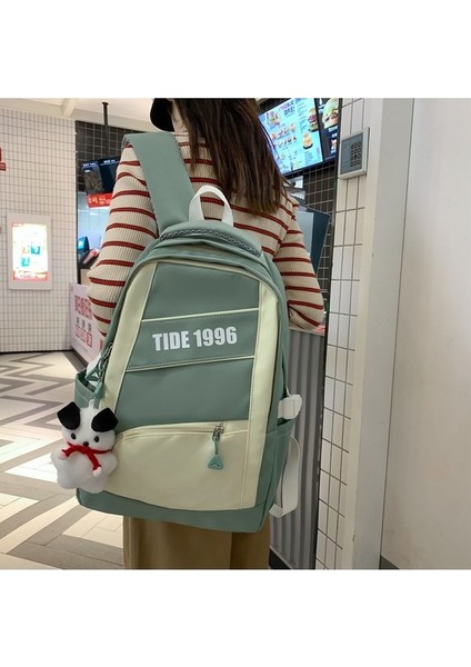 Sırt Çantası Moda Üniversite Öğrencisi Ortaokul Çantası Kampüs Tarzı Büyük Kapasiteli Bilgisayar Sırt Çantası Kadınlar Için (Yurt Dışından) modelleri