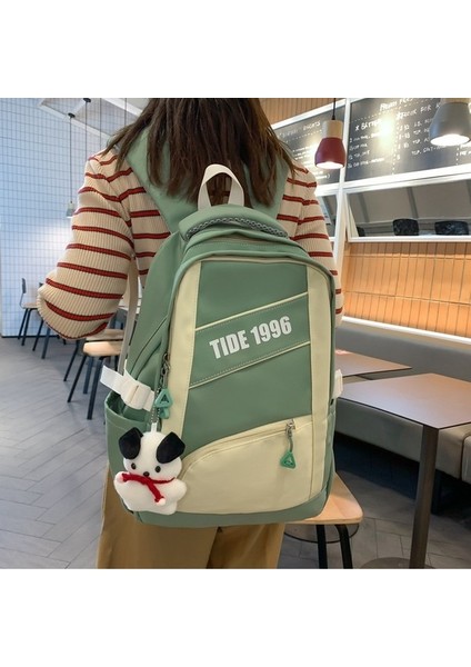 Sırt Çantası Moda Üniversite Öğrencisi Ortaokul Çantası Kampüs Tarzı Büyük Kapasiteli Bilgisayar Sırt Çantası Kadınlar Için (Yurt Dışından) indirimleri