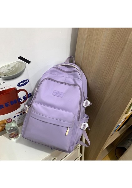 Rahat Sırt Kadın Bahar Ortaokul Öğrencisi Sırt Büyük Kapasiteli Küçük Taze Okul Çantası (Yurt Dışından) modelleri