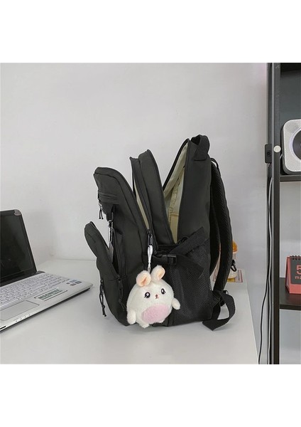 Moda Gençler Büyük Kapasiteli Su Geçirmez Okul Çantası - Mor (Yurt Dışından) indirimleri