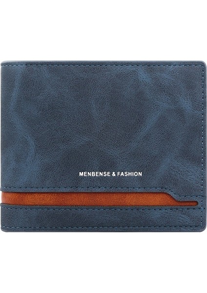 Ekiş Kontrast Renk Cüzdan Erkek Yatay Kısa Kart Tutucu Cüzdan (Yurt Dışından) modelleri