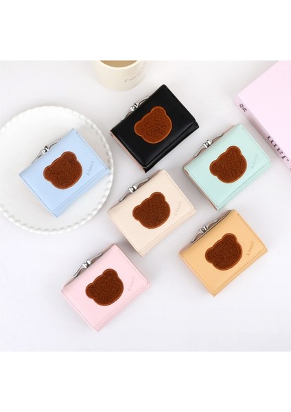 Sevimli Kız Cüzdan Kadın Ayı Kız Küçük Katlanır Cüzdan Kart Tutucu (Yurt Dışından) fiyatları