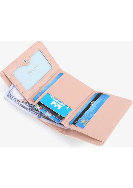 Sevimli Kız Cüzdan Kadın Ayı Kız Küçük Katlanır Cüzdan Kart Tutucu (Yurt Dışından) modelleri