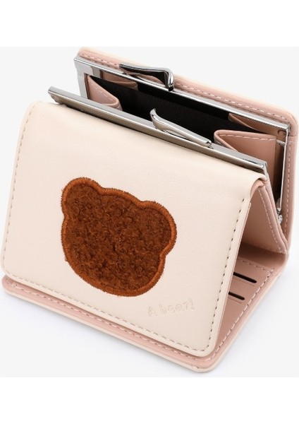 Sevimli Kız Cüzdan Kadın Ayı Kız Küçük Katlanır Cüzdan Kart Tutucu (Yurt Dışından) fırsatları