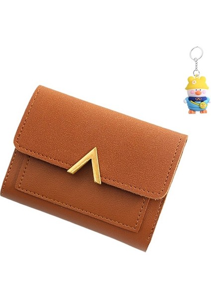 Basit Bayan Cüzdanı Kısa Büyük Kapasiteli Kız Cüzdanı Öğrenci Küçük Kart Tutucu Bozuk Para Cüzdanı (Yurt Dışından) fiyatları