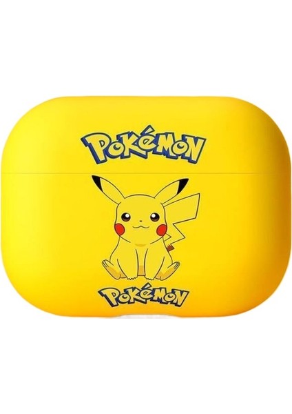 1/2 Nesil Için Son Moda Serin Pikachu Apple Bluetooth Kulaklık Kılıfı Karikatür Buzlu Kılıf (Yurt Dışından)