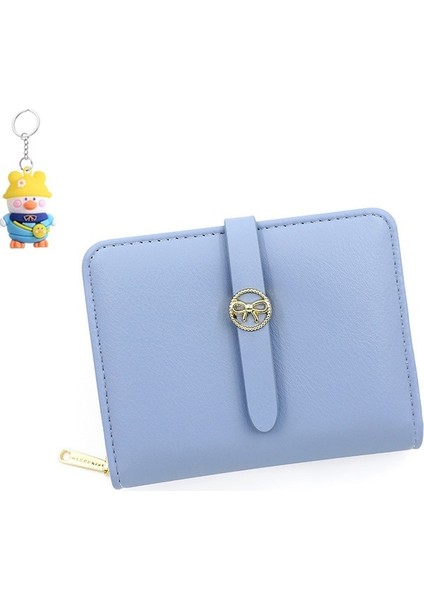 Moda Toka Bayan Cüzdan Kısa Büyük Kapasiteli Çoklu Kart Yuvası Para Cüzdan Kimlik Çantası (Yurt Dışından)