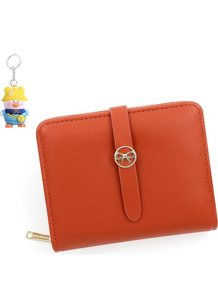 Moda Toka Bayan Cüzdan Kısa Büyük Kapasiteli Çoklu Kart Yuvası Para Cüzdan Kimlik Çantası (Yurt Dışından) fiyatları