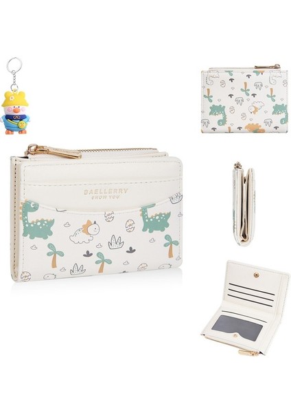 Bayan Kısa Cüzdan Moda Cüzdan Niche Fermuarlı Para Cüzdanı (Yurt Dışından)